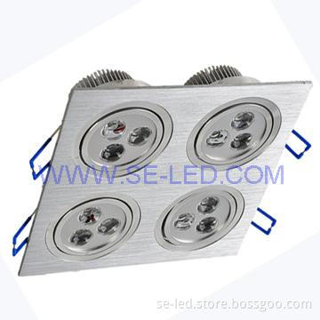 12W Non-dimmable Long Life Span Cree LED Ceiling Light